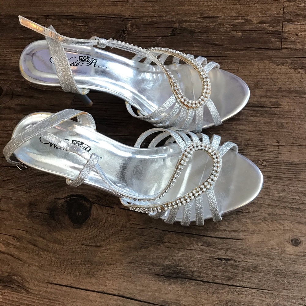 Silver heels